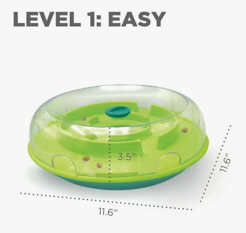 Nina Ottosson Wobble Slow Feeder Bowl Dog Game-Level 1