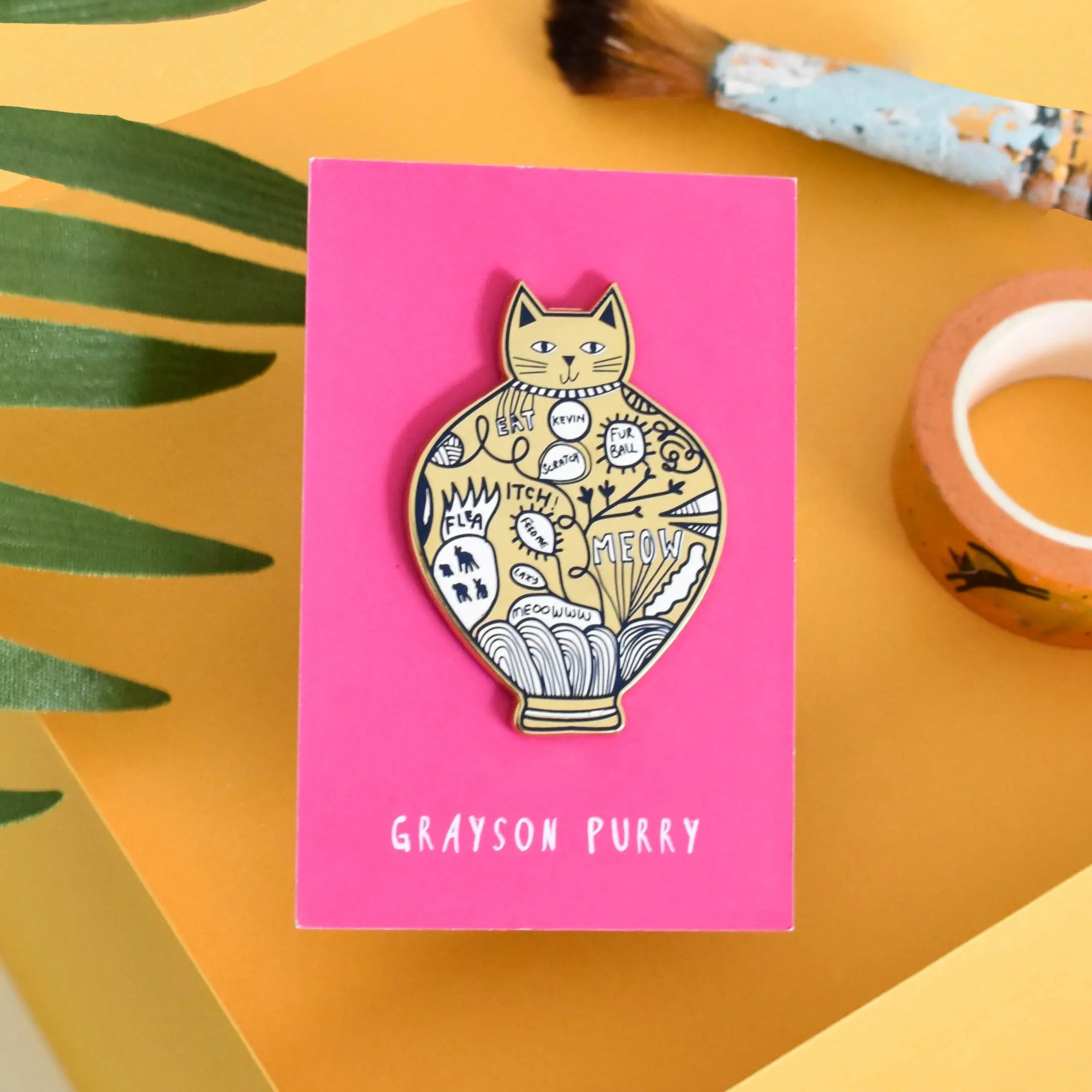 Cat Enamel Pins