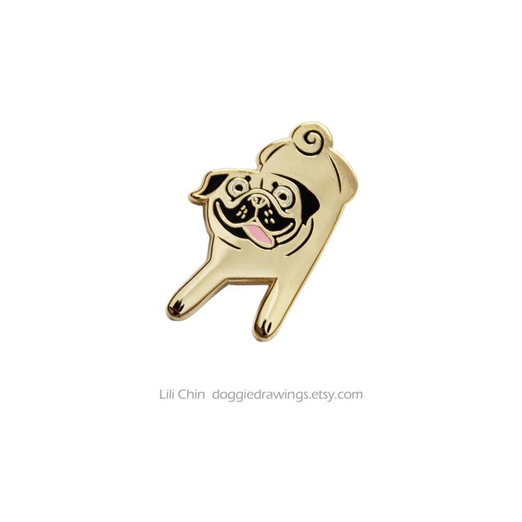 Dog Enamel Pins