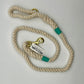 Natural Lead with Turquoise Whip