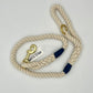 Natural Lead with Navy Whip