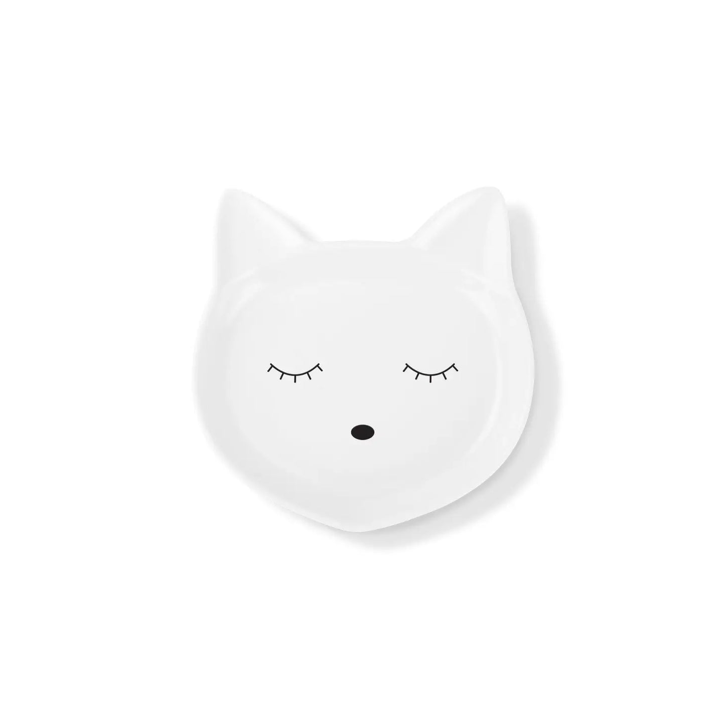 Cat Face Ceramic Saucer