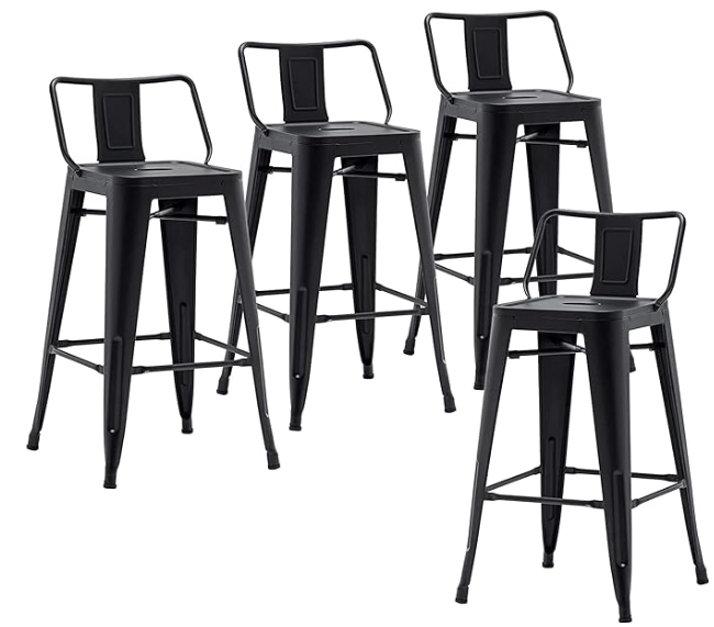 Gunmetal Counter Stools