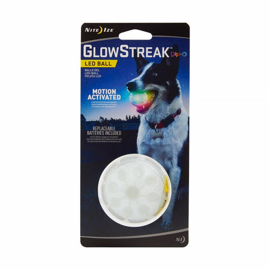 Nite Ize GlowStreak LED Ball - Disc-O