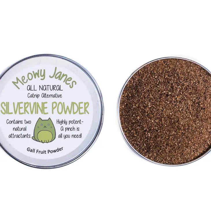 Meowy Janes Silvervine Powder - Catnip Alternative