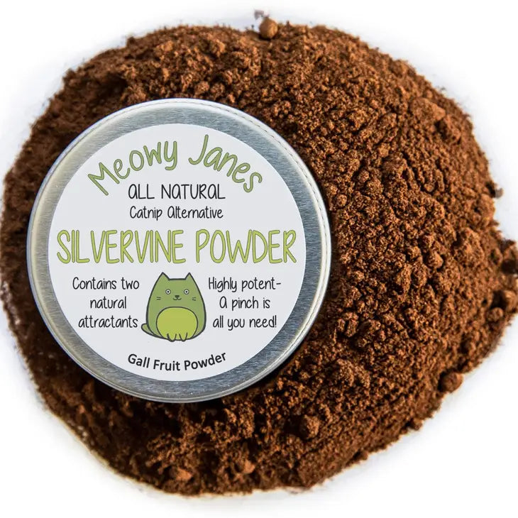 Meowy Janes Silvervine Powder - Catnip Alternative