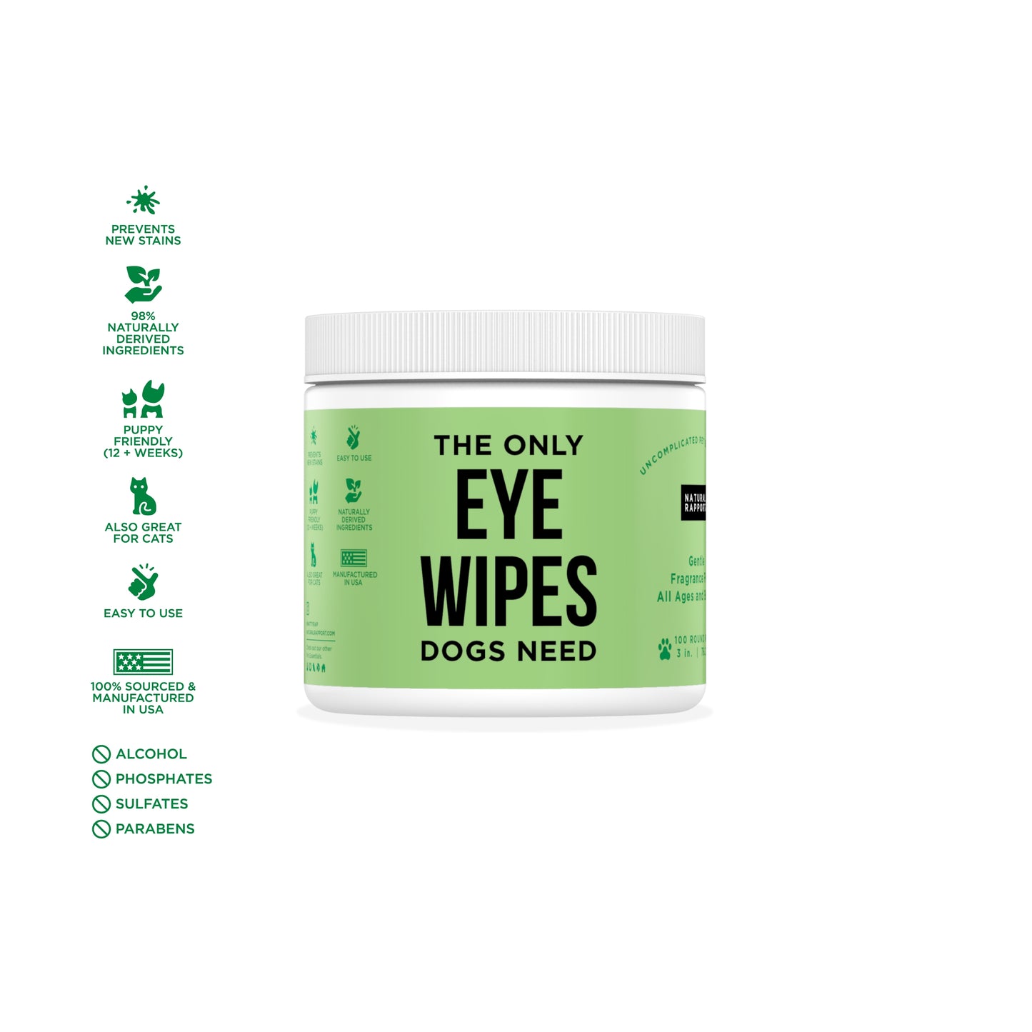 The Only Eye Wipes Dogs Need