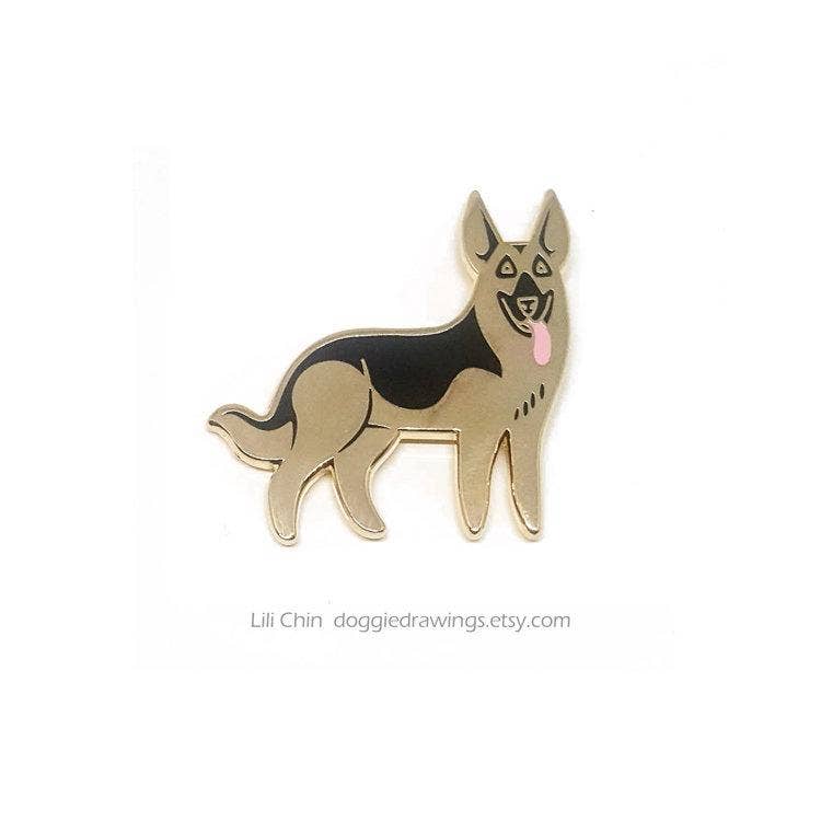 Dog Enamel Pins