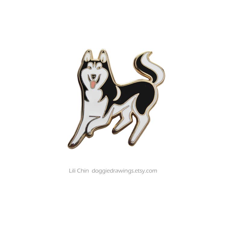 Dog Enamel Pins