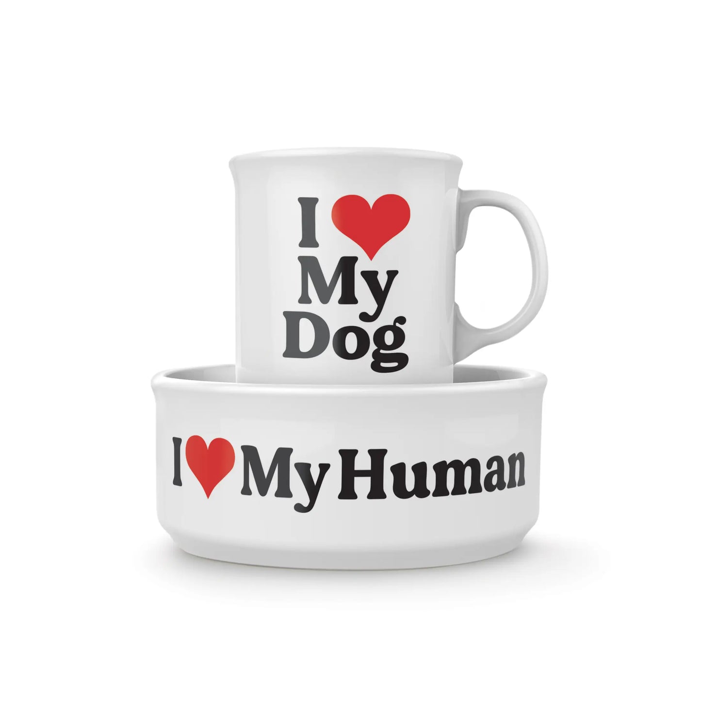 Matching Mug + Dog Bowl